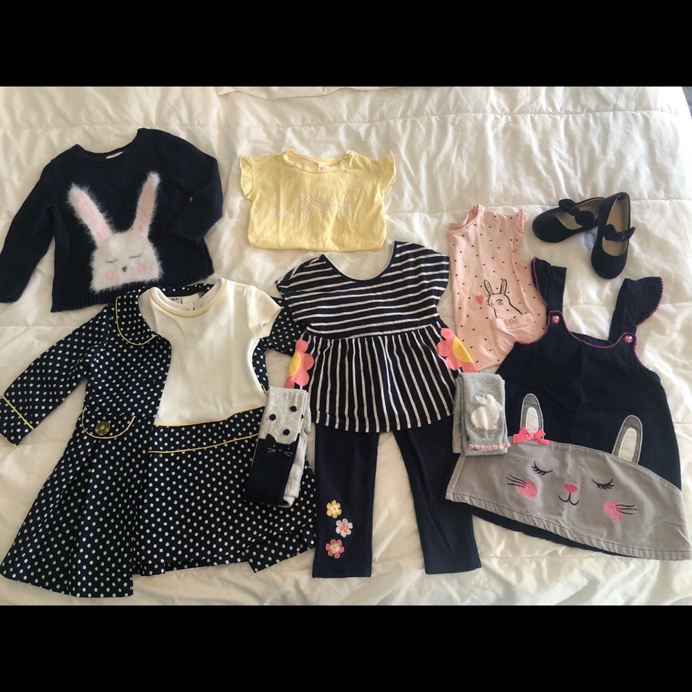 Toddler Girls Mix & Match Bundle WITH Shoes